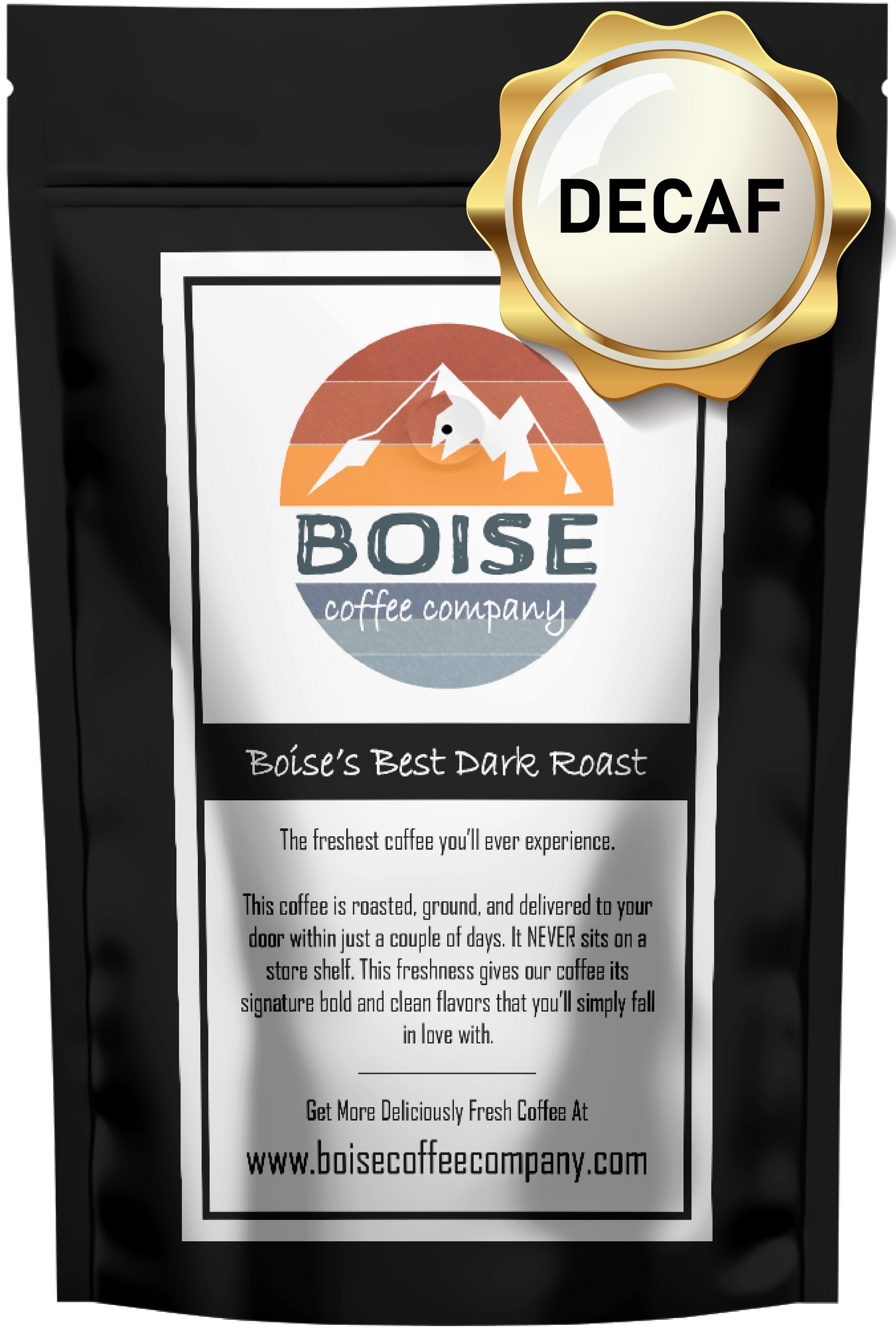 Boise's Best Dark Roast - Unenergetic Version (Swiss Water)